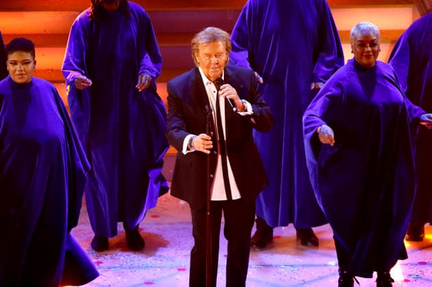 Howard Carpendale in der ARD TV-Show Das Adventsfest der 100.000 Lichter 2025 im Congress Center Suhl. Suhl, 29.11.2025