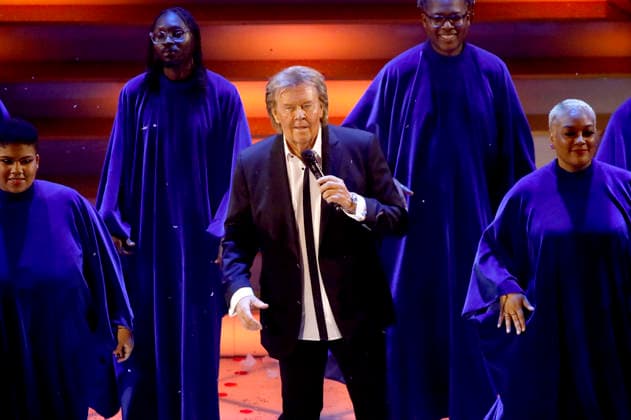 Howard Carpendale in der ARD TV-Show Das Adventsfest der 100.000 Lichter 2025 im Congress Center Suhl. Suhl, 29.11.2025