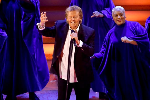 Howard Carpendale in der ARD TV-Show Das Adventsfest der 100.000 Lichter 2025 im Congress Center Suhl. Suhl, 29.11.2025