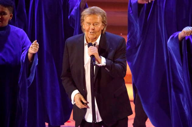Howard Carpendale in der ARD TV-Show Das Adventsfest der 100.000 Lichter 2025 im Congress Center Suhl. Suhl, 29.11.2025