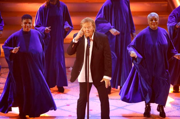Howard Carpendale in der ARD TV-Show Das Adventsfest der 100.000 Lichter 2025 im Congress Center Suhl. Suhl, 29.11.2025