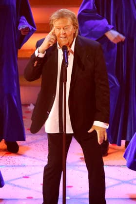 Howard Carpendale in der ARD TV-Show Das Adventsfest der 100.000 Lichter 2025 im Congress Center Suhl. Suhl, 29.11.2025