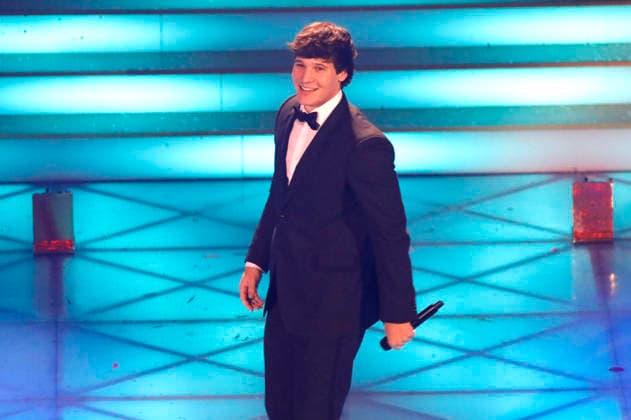 Wincent Weiss in der ARD TV-Show Das Adventsfest der 100.000 Lichter 2025 im Congress Center Suhl. Suhl, 29.11.2025