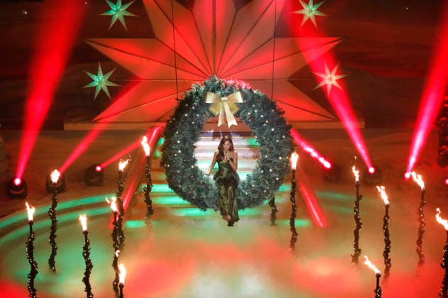 Andrea Berg in der ARD TV-Show Das Adventsfest der 100.000 Lichter 2025 im Congress Center Suhl. Suhl, 29.11.2025