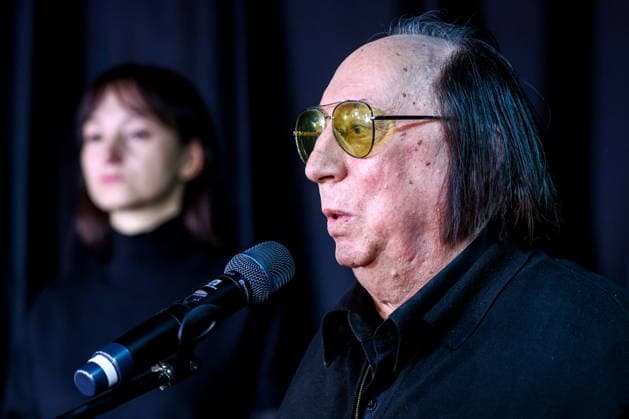 RUSSIA, MOSCOW - NOVEMBER 30, 2025: Actor Yevgeny Gerchakov attends a farewell ceremony for the late actor Vsevolod Shilovsky at Shilovsky Moscow Theatre Studio. Vsevolod Shilovsky passed away on 26 November 2025 at the age of 87. Moscow Russia  - ZUMAt113 20251130_zaa_t113_165 Copyright: xSergeixBulkinx