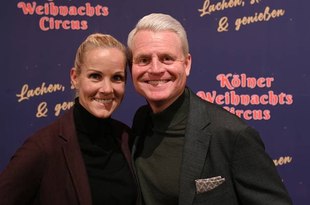 Entertainer Guido Cantz und seine Frau Natalie kommt zur Premiere des 10. Kölner WeihnachtsCircus *** Entertainer Guido Cantz and his wife Natalie attend the premiere of the 10th Cologne Christmas Circus