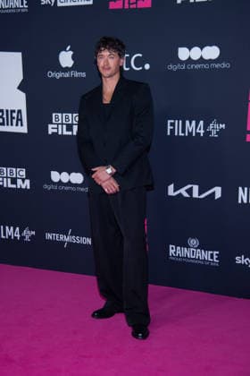 The 28th British Independent Film Awards - Arrivals LONDON, UNITED KINGDOM - NOVEMBER 30: Tom Blyth attends The 28th British Independent Film Awards at The Roundhouse on November 30, 2025 Loredana Sangiuliano Anadolu London United Kingdom. Editorial use only. Please get in touch for any other usage.  Copyright: x2025xAnadoluxLoredanaxSangiulianox