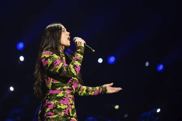 Oberhausen: Night Of The Proms ** NUR FÜR REDAKTIONELLE ZWECKE ** EDITORIAL USE ONLY **<p>Vanessa Amorosi bei Night Of The Proms am Sonntag, den 30. November 2025, in der Arena in Oberhausen. Oberhausen Copyright: UwexErnst