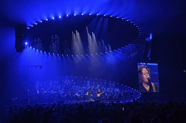Oberhausen: Night Of The Proms ** NUR FÜR REDAKTIONELLE ZWECKE ** EDITORIAL USE ONLY **<p>Michael Schulte bei Night Of The Proms am Sonntag, den 30. November 2025, in der Arena in Oberhausen. Oberhausen Copyright: UwexErnst