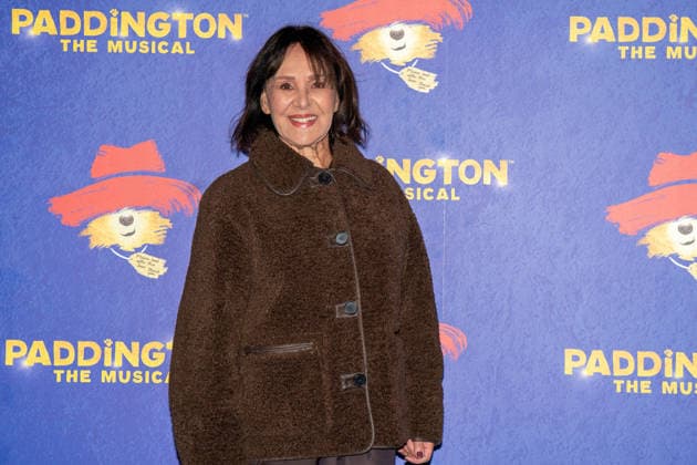 Paddington The Musical Word Premiere in London - 30 Nov 2025 Arlene Phillips seen arriving on the Blue Carpet during the Paddington The Musical World Premiere opens in the West End, London. London United Kingdom Copyright: xBonniexBritainx xSOPAxImagesx BNS02199