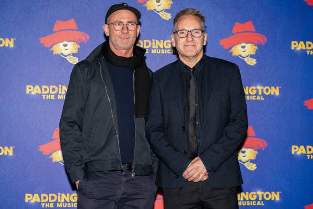 November 30, 2025, London, United Kingdom: Tom Pye and Guest seen arriving on the Blue Carpet during the Paddington The Musical World Premiere opens in the West End, London. London United Kingdom - ZUMAs197 20251130_aaa_s197_577 Copyright: xBonniexBritainx