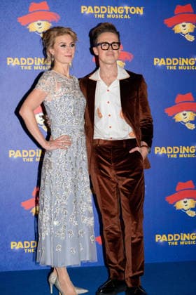 November 30, 2025, London, United Kingdom: Tom Fletcher and Jessica Swale seen arriving on the Blue Carpet during the Paddington The Musical World Premiere opens in the West End, London. London United Kingdom - ZUMAs197 20251130_aaa_s197_579 Copyright: xBonniexBritainx