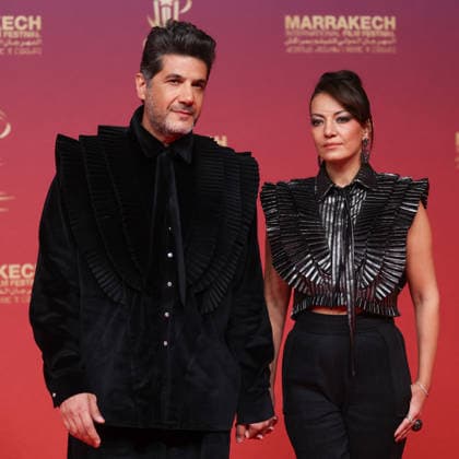 22eme festival du film de Marrakech Nabil Ayouch and Maryam Touzan attends the red carpet during day Three of the 22nd Marrakech International Film Festival Marrakech, Morocco 30 11 2025 451140 2025 11 30 MARRAKECH Morocco  Copyright: xRomualdxMeigneuxx xStarfacex STAR_451140_048