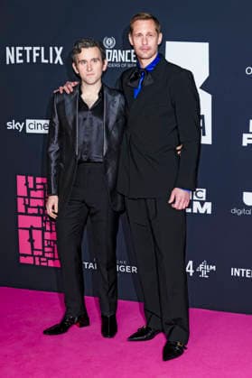 Harry Melling und Alexander Skarsgard bei der Verleihung der 28. British Independent Film Awards 2025 im Roundhouse. London, 30.11.2025