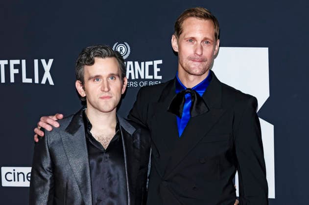 Harry Melling und Alexander Skarsgard bei der Verleihung der 28. British Independent Film Awards 2025 im Roundhouse. London, 30.11.2025 *** Harry Melling and Alexander Skarsgard at the 28 British Independent Film Awards 2025 at the Roundhouse London, 30 11 2025 Foto:xJ.xEdwardsx xFuturexImagex bifa_5183
