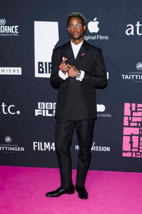 Akinola Davies Jr. bei der Verleihung der 28. British Independent Film Awards 2025 im Roundhouse. London, 30.11.2025
