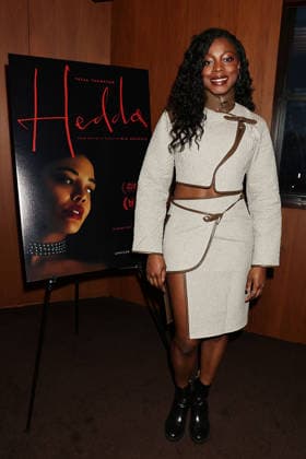 Celebrities attend the New York special screening of MGM Amazon™s HEDDA Featuring: Nia DaCosta Where: New York, New York, United States When: 30 Nov 2025 Credit: Dave Allocca Starpix INSTARimages EDITORIAL USE ONLY. NOT FOR USE BY NEWSPAPERS BASED IN THE UK. Copyright: xx instar55304256