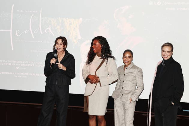 Celebrities attend the New York special screening of MGM Amazon™s HEDDA Featuring: Minne Driver, Nia DaCosta, Tessa Thompson and Nina Hoss Where: New York, New York, United States When: 30 Nov 2025 Credit: Dave Allocca Starpix INSTARimages EDITORIAL USE ONLY. NOT FOR USE BY NEWSPAPERS BASED IN THE UK. Copyright: xx instar55304268