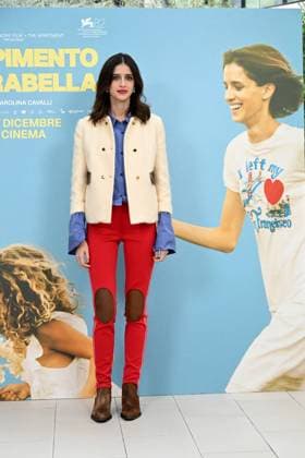 Rome: Hotel Le Meridien Visconti. Photocall for the film The Abduction of Arabella. Pictured: Benedetta Porcaroli  Copyright: xMaurizioxD Avanzox xipa-agency.netx xDxAvanzo Provvisionatox IPA_Agency_IPA68594677