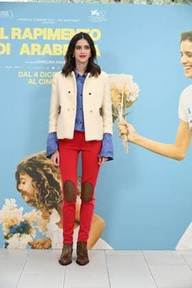 Rome: Hotel Le Meridien Visconti. Photocall for the film The Abduction of Arabella. Pictured: Benedetta Porcaroli  Copyright: xMaurizioxD Avanzox xipa-agency.netx xDxAvanzo Provvisionatox IPA_Agency_IPA68594685