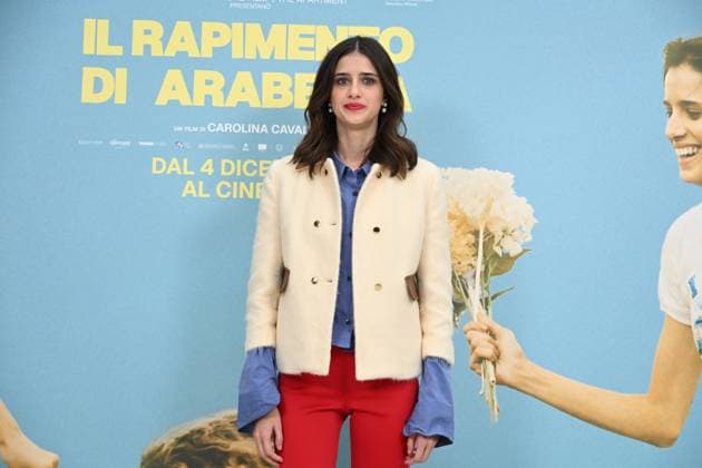 Rome: Hotel Le Meridien Visconti. Photocall for the film The Abduction of Arabella. Pictured: Benedetta Porcaroli  Copyright: xMaurizioxD Avanzox xipa-agency.netx xDxAvanzo Provvisionatox IPA_Agency_IPA68594712