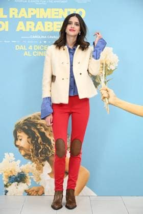 Rome: Hotel Le Meridien Visconti. Photocall for the film The Abduction of Arabella. Pictured: Benedetta Porcaroli  Copyright: xMaurizioxD Avanzox xipa-agency.netx xDxAvanzo Provvisionatox IPA_Agency_IPA68594738