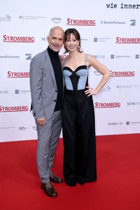 Christoph Maria Herbst und Milena Dreissig bei der Kinopremiere von Stromberg - Wieder alles wie immer am 1.12.2025 im Zoo Palst in Berlin Stromberg Filmpremiere in Berlin