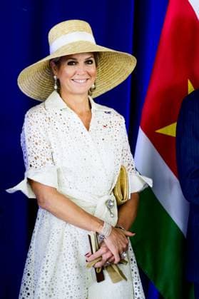 Paramaribo, The Netherlands, 2025-12-01 10:57:36 PARAMARIBO, December 1, 2025, Presidential Palace. King Willem-Alexander and Queen Maxima are paying a state visit to the Republic of Suriname at the invitation of President Jennifer Geerlings-Simons. The President and the King will deliver a short press statement, paying particular attention to the broad cooperation between the countries. PHOTO: NLBeeld Patrick van Emst Credit: NL Beeld Patrick van Emst  Copyright: xx x