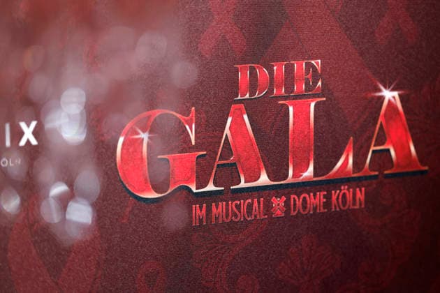 Das Logo der Aids Gala 2025 zugunsten der Aidshilfe Köln im Musical Dome Köln. (Themenbild, Symbolbild) Köln, 01.12.2025 NRW Deutschland Copyright: xChristophxHardtx