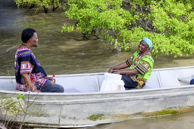 Paramaribo, The Netherlands, 2025-12-01 15:41:26 PARAMARIBO, December 1, 2025. King Willem-Alexander and Queen Maxima are paying a state visit to the Republic of Suriname at the invitation of President Jennifer Geerlings-Simons. King Willem-Alexander and Queen Maxima will speak with representatives of descendants of enslaved people and indigenous communities in Suriname about the past and the future. PHOTO: NLBeeld Patrick van Emst Credit: NL Beeld Patrick van Emst  Copyright: xx x