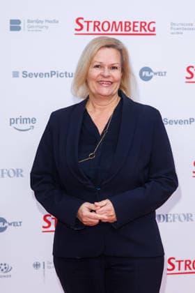 Premiere - Stromberg - Wieder alles wie immer - Nancy Faeser bei der Kinopremiere von Stromberg - Wieder alles wie immer im Zoo Palast am 01.12.2025 in Berlin. Copyright: xEventpressxKochanx