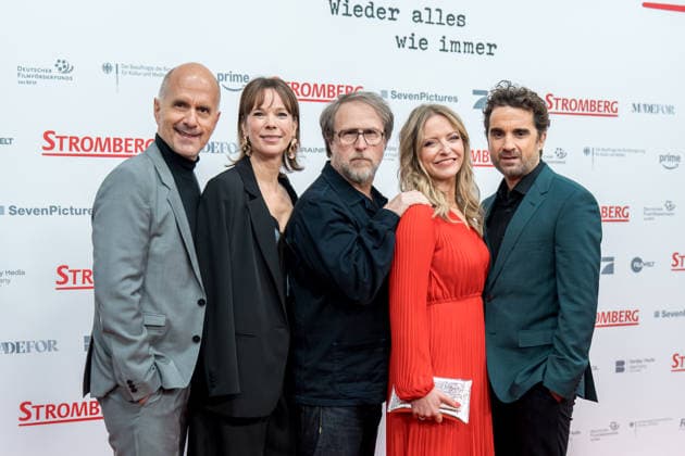Premiere - Stromberg - Wieder alles wie immer - Christoph Maria Herbst, Milena Dreissig, Bjarne Mädel, Diana Staehly und Oliver Wnuk bei der Kinopremiere von Stromberg - Wieder alles wie immer im Zoo Palast am 01.12.2025 in Berlin. Copyright: xEventpressxKochanx