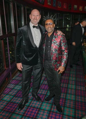 Boisdale Cigar Awards 2025, Boisdale of Canary Wharf, London 01-12-2025 Lawrence Dallaglio and Omar seen at the Boisdale Cigar Awards 2025, Boisdale of Canary Wharf, London 01-12-2025, Lawrence Dallaglio seen at the Boisdale Cigar Awards 2025, Credit:Jules Annan Avalon  Copyright: xJulesxAnnanx xAvalonx 1055878539