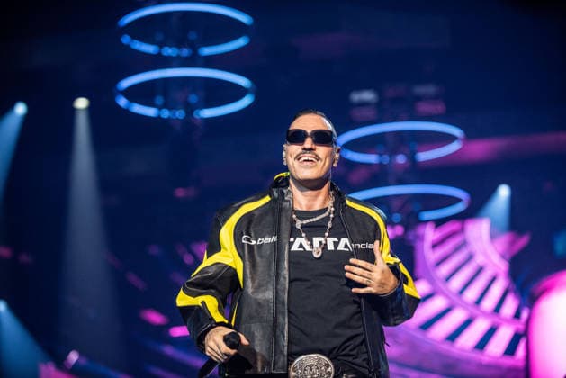Music Concert - Marracash - Marra Palazzi 2025 Marracash (Fabio Bartolo Rizzo) Bologna Unipol Arena Italy Copyright: xMirkoxFava TSCKx xLiveMediax LPM_2173542