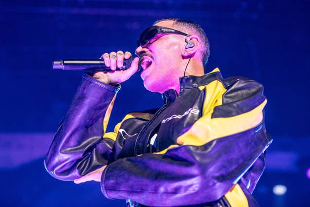 Music Concert - Marracash - Marra Palazzi 2025 Marracash (Fabio Bartolo Rizzo) Bologna Unipol Arena Italy Copyright: xMirkoxFava TSCKx xLiveMediax LPM_2173549