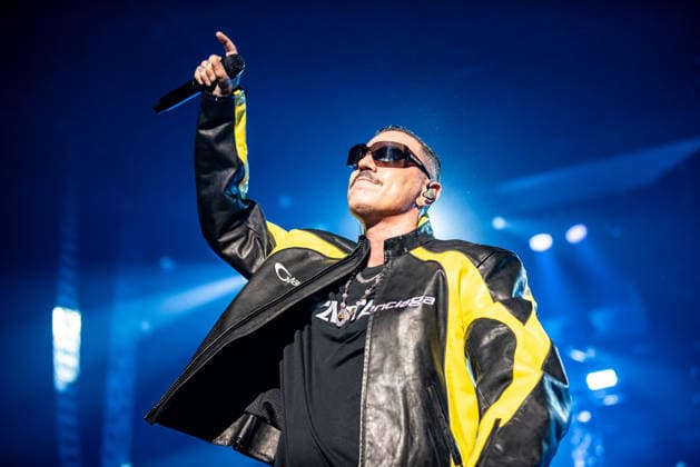 Music Concert - Marracash - Marra Palazzi 2025 Marracash (Fabio Bartolo Rizzo) Bologna Unipol Arena Italy Copyright: xMirkoxFava TSCKx xLiveMediax LPM_2173552