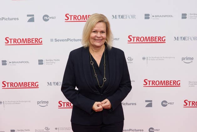 Nancy Faeser - Kinopremiere von Stromberg Wieder Alles Wie Immer im Zoo Palast in Berlin am 01.12.2025. Premiere Stromberg - Wieder Alles Wie Immer