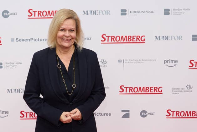 Nancy Faeser - Kinopremiere von Stromberg Wieder Alles Wie Immer im Zoo Palast in Berlin am 01.12.2025. Premiere Stromberg - Wieder Alles Wie Immer