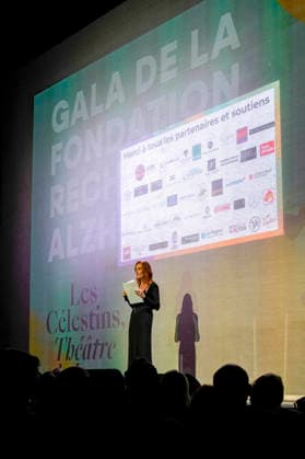 PEOPLE: Gala Fondation Recherche Alzheimer - Lyon - 02 12 2025 Christelle Bardet remercie les partenaires du Gala 2025 de la Fondation Recherche Alzheimer Ã Lyon le 01 12 2025. Photo Sandrine Thesillat PsNewZ  Copyright: xSandrinexTHESILLATx