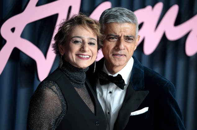 December 1, 2025, London, United Kingdom: Saadiya Khan and Sadiq Khan attend The Fashion Awards 2025 presented by Pandora at the Royal Albert Hall. London United Kingdom - ZUMAs197 20251201_aaa_s197_079 Copyright: xFredxDuvalx