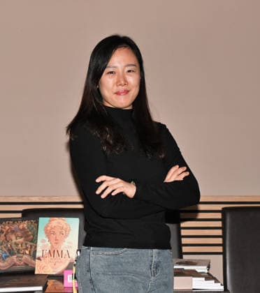 Milan, Italy ReNoir Comics Gaijin the publishing house of the Yellow Kid Award Best Comic 2025 at Lucca Comics and Games with institutional meeting and presentation of JIMMY Korean author In the photo: Ban Hye Young South Korean actress  Copyright: xNickxZonnax xipa-agency.netx xNickxZonnax IPA_Agency_IPA68608046
