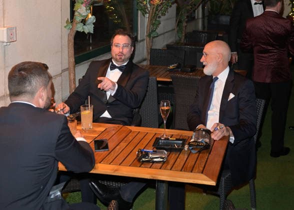 Boisdale Cigar Awards 2025, Boisdale of Canary Wharf, London 01-12-2025 Cigar smokers seen at the Boisdale Cigar Awards 2025, Boisdale of Canary Wharf, London 01-12-2025, Credit:Jules Annan Avalon  Copyright: xJulesxAnnanx xAvalonx 1055921876
