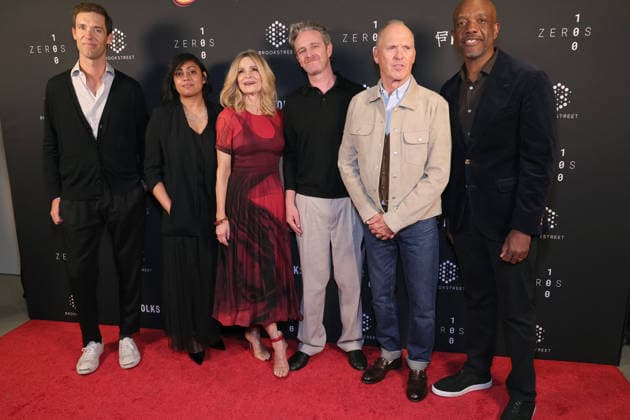 Sweetwater Screening - LA Sean Douglas, Mira Lane, Kyra Sedgwick, Michael Keaton, James Manyika At The Los Angeles Special Screening Of Sweetwater -At The Academy Museum of Motion Pictures In Los Angeles CA, USA on December 01, 2025. Photo by Fati S ABACAPRESS.COM Los Angeles CA United States  Copyright: xFatixSadou ABACAPRESS.COMx