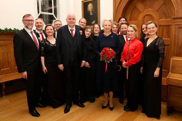 01-12-2025 Denmark Princess Benedikte attended the annual Christmas concert at Holmen™s Church, organized by the opera singer Jens Christian Wandt. Â  Copyright: xPPEx