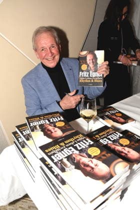 Fritz Egner Moderator Autor Muenchen 01.12.2025 Hotel Vierjahreszeiten-Kempinski Buch Vorstellung von Fritz Egner Moderator -Mein Leben Zwischen Rhythm und Blues in Muenchen Foto Muenchen