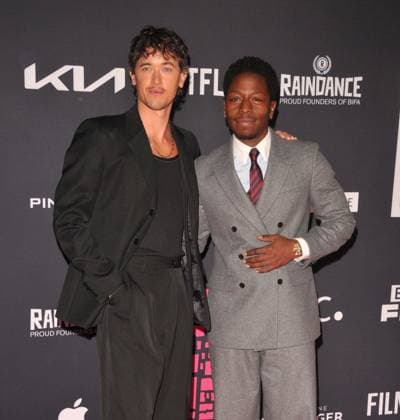 The British Independent Film Awards 2025 Tom Blyth and David Jonsson at the British Independent Film Awards (BIFAs) 2025, The Roundhouse, Chalk Farm Road, on Sunday 30 November 2025 in London, England, UK. CAP CAN CAN London UK Great Britain Copyright: xCanxNguyen CapitalxPicturesx