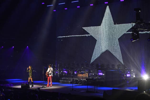 Roxette performing at OVO Arena in London LONDON, ENGLAND - DECEMBER 01: Lena Philipsson and Per Gessle of ˜Roxette™ performing at OVO Arena, Wembley on December 01, 2025 in London, England. CAP MAR MAR Great Britain Copyright: xMartinxHarris CapitalxPicturesx