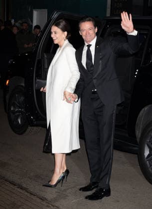 Celebrities arrive at the 35th Annual Gotham Film Awards Featuring: Sutton Foster, Hugh Jackman Where: New York, New York, United States When: 01 Dec 2025 Credit: Janet Mayer INSTARimages.com EDITORIAL USE ONLY. NOT FOR USE BY NEWSPAPERS BASED IN THE UK. Copyright: xx instar55306297