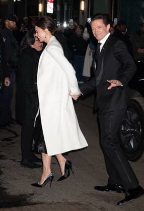 Celebrities arrive at the 35th Annual Gotham Film Awards Featuring: Sutton Foster, Hugh Jackman Where: New York, New York, United States When: 01 Dec 2025 Credit: Janet Mayer INSTARimages.com EDITORIAL USE ONLY. NOT FOR USE BY NEWSPAPERS BASED IN THE UK. Copyright: xx instar55306302