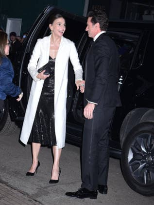 Celebrities arrive at the 35th Annual Gotham Film Awards Featuring: Sutton Foster, Hugh Jackman Where: New York, United States When: 01 Dec 2025 Credit: Darla Khazei INSTARimages EDITORIAL USE ONLY. NOT FOR USE BY NEWSPAPERS BASED IN THE UK. Copyright: xx instar55307258